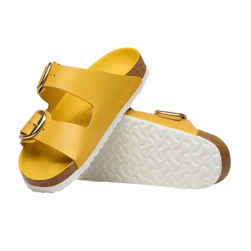 Sandalias Birkenstock Arizona Big Buckle de Piel Nubuck Estrecha para Mujer 6/7