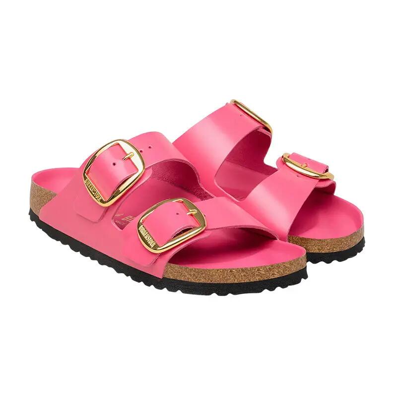 Sandale Femme Birkenstock ARIZONA BIG BUCKLE CUIR étroite 4/7