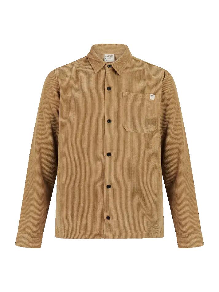 Protest Cane outdoor shirt - BambooBeige 1/7