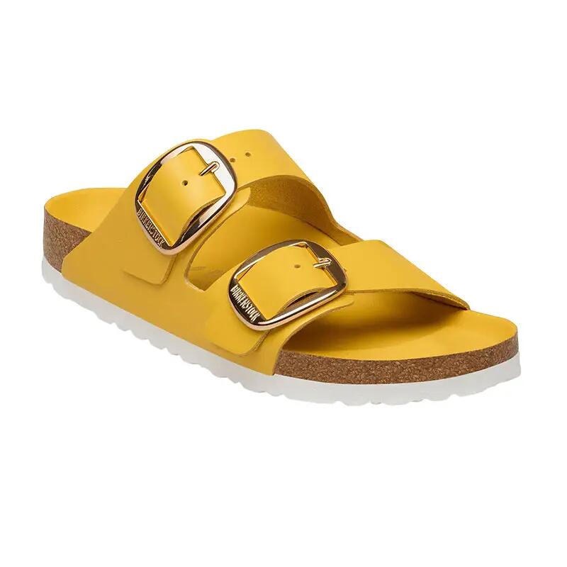 Sandalias Birkenstock Arizona Big Buckle de Piel Nubuck Estrecha para Mujer 3/7