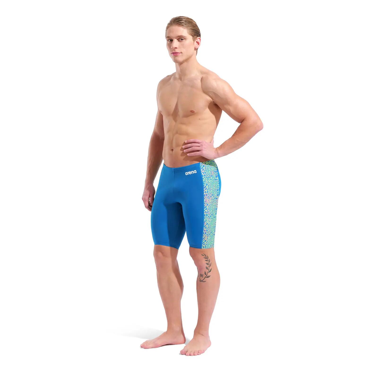 Spodenki pływackie męskie Arena Men'S Snakeskin Swim Jammer 3/7