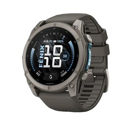 Montre connectée Garmin fenix 9 Titane 64 Go Grise
