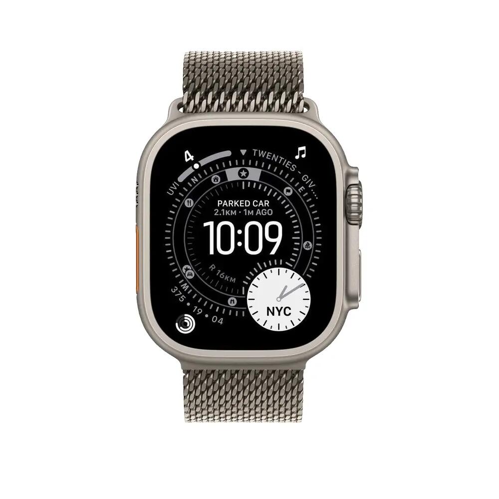 Montre connectée Apple Ultra 3 in titanio naturale 7/7