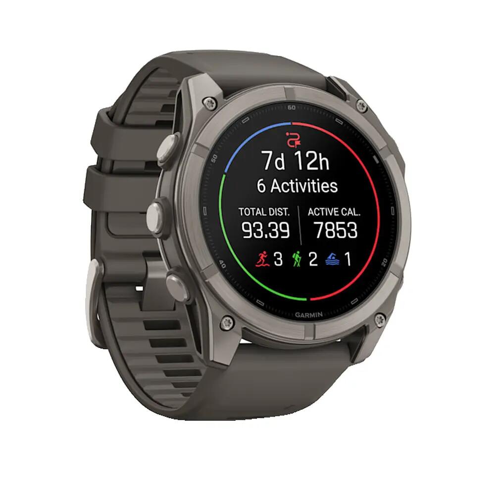 Montre connectée Garmin fenix 9 Titane 64 Go Grijze 3/5