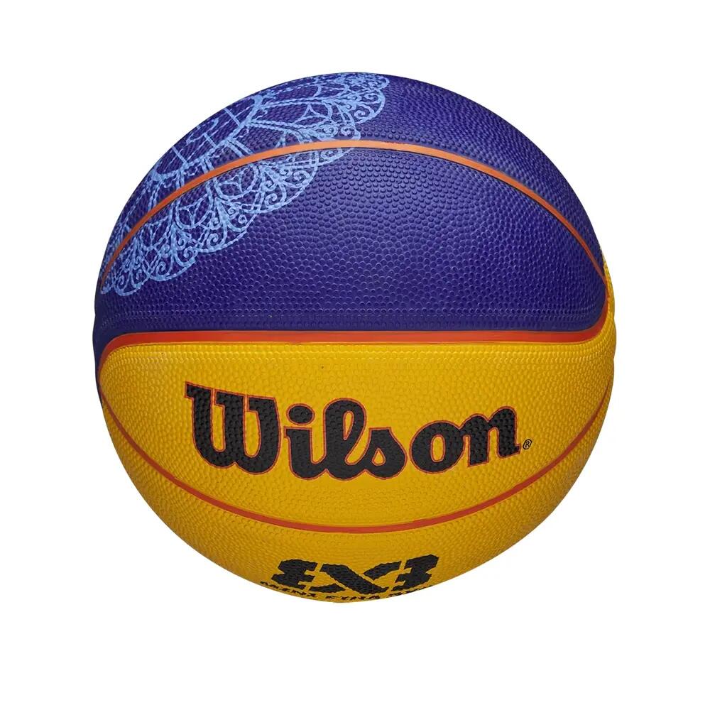 Balle de basket Wilson FIBA 3X3 Mini Parigi 2024 Giallo 5/7