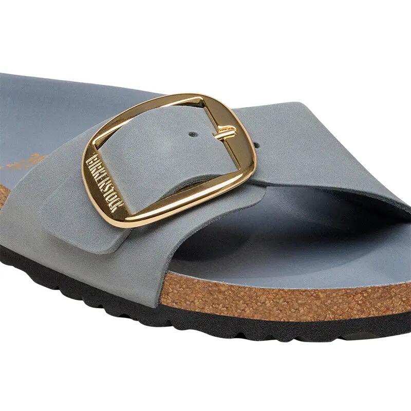 Sandalias Birkenstock Madrid Big Buckle de Cuero Estrechas para Mujer 7/7