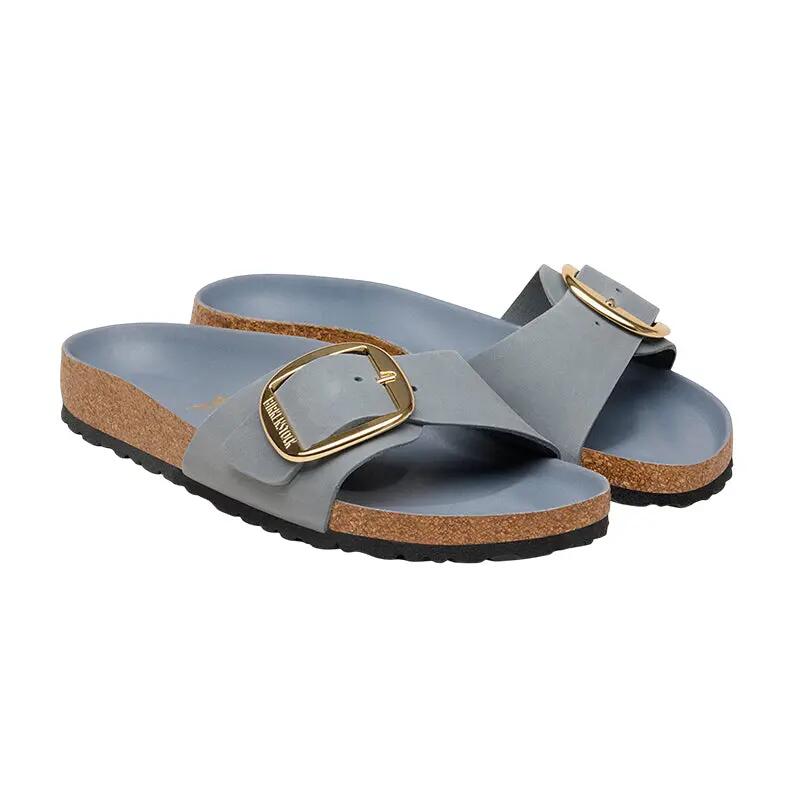 Sandalias Birkenstock Madrid Big Buckle de Cuero Estrechas para Mujer 4/7