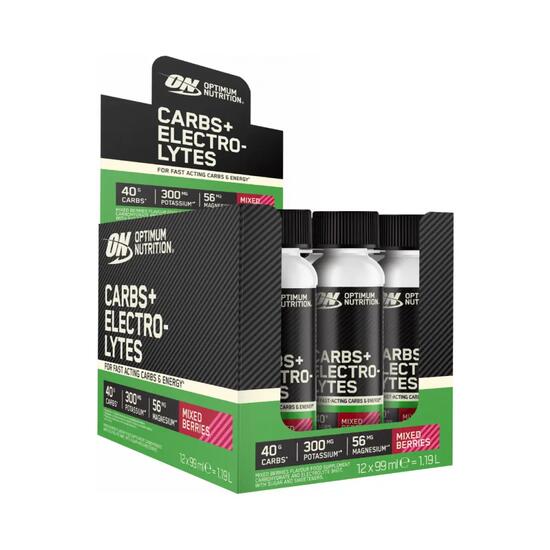 Elettroliti & Idratazione - Carboidrati + Elettroliti (12x99 Ml) - Mixed Berries