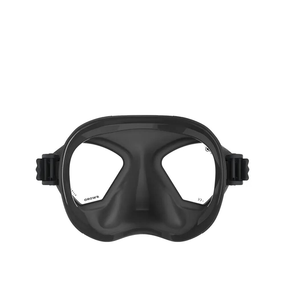 Beuchat Sword Black Diving Mask 6/7