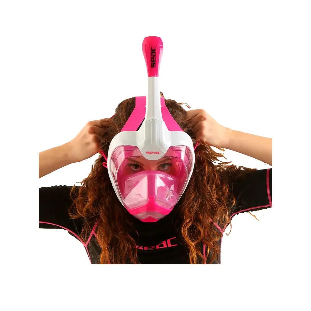 Seac Magica Snorkelling Mask White/Pink 10/10