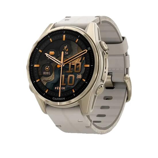 Montre connectée Garmin Fenix 8 Femme Or Soft