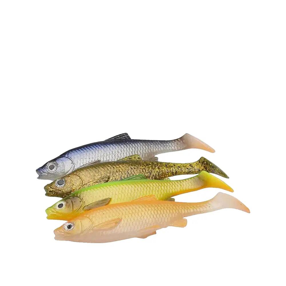 Appât Savage Gear LB Roach Paddle Tail Multicolore 2/7
