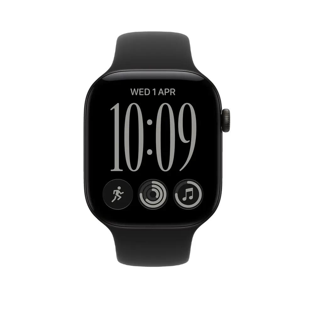 Montre connectée Apple Series 12 Noir 2/2