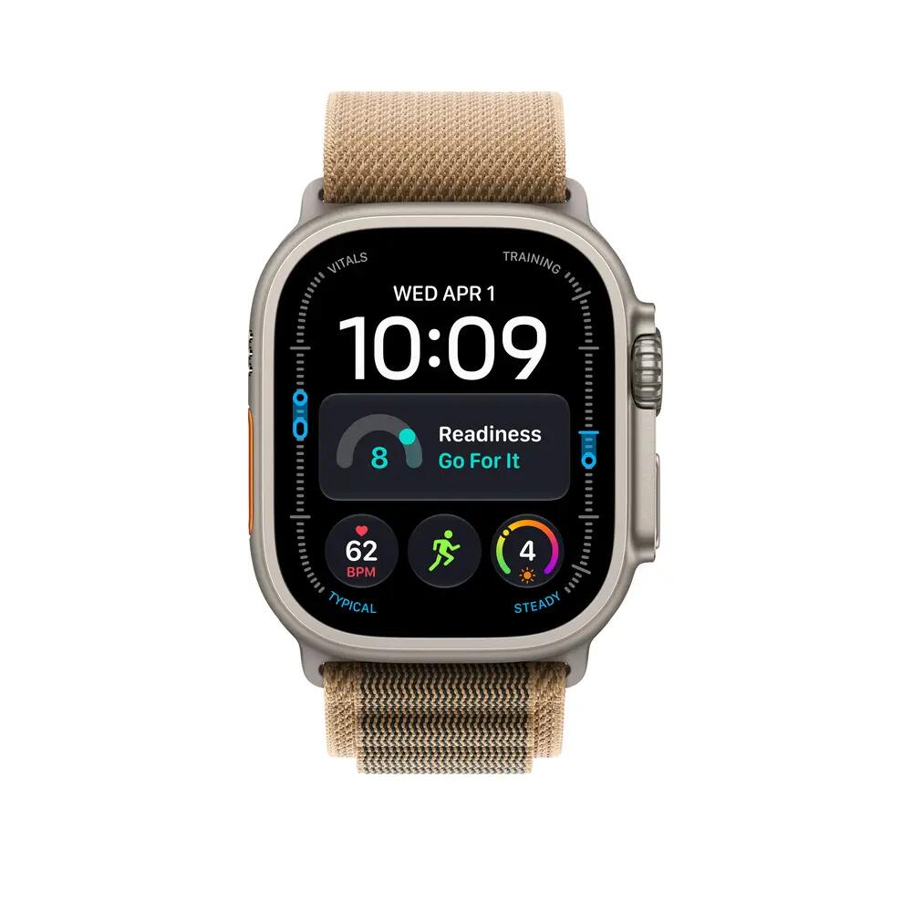 Montre connectée Apple Ultra en titane naturel 2/2