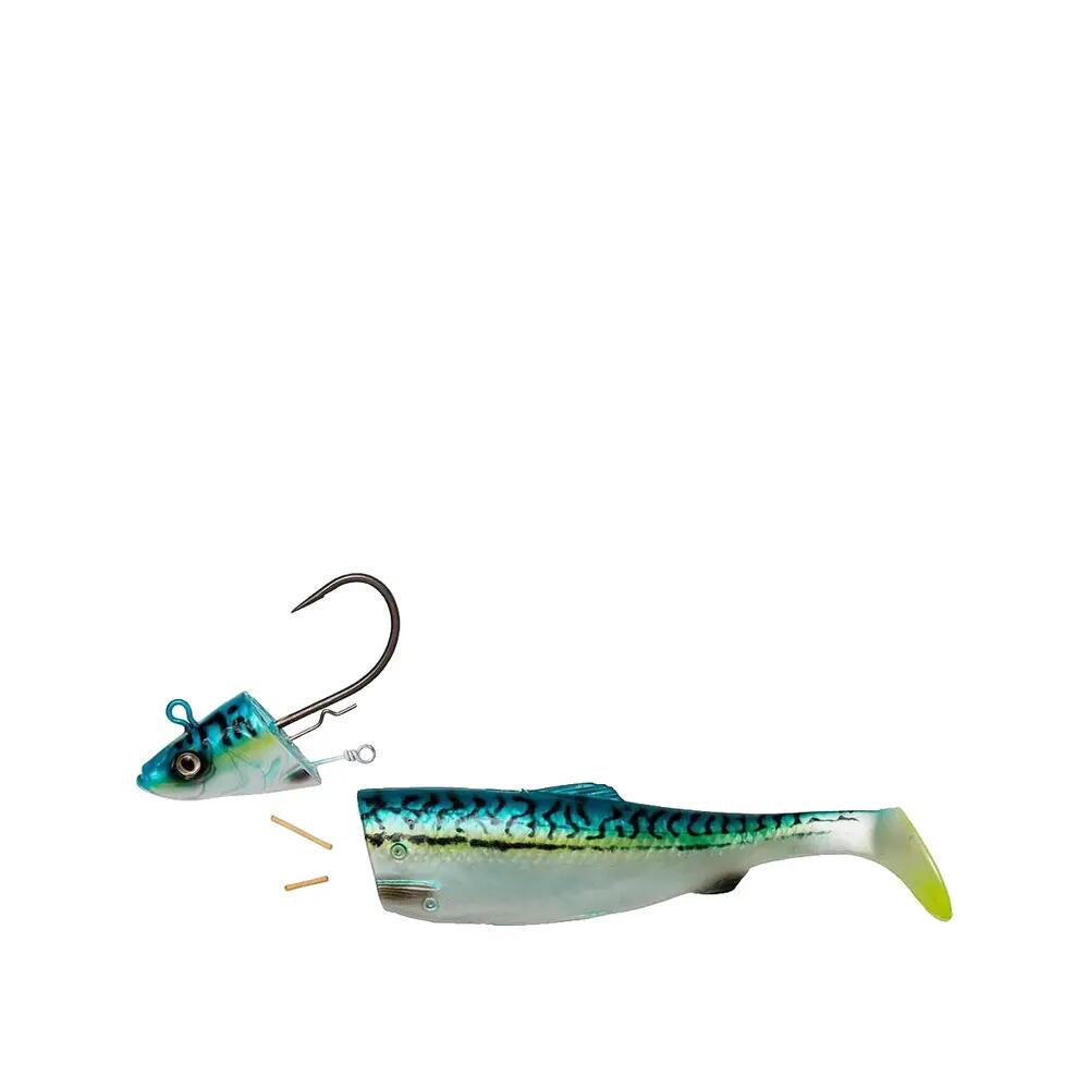 Appât souple Savage Gear 4D Herring Big Shad Glow Kabeljauw 7/8