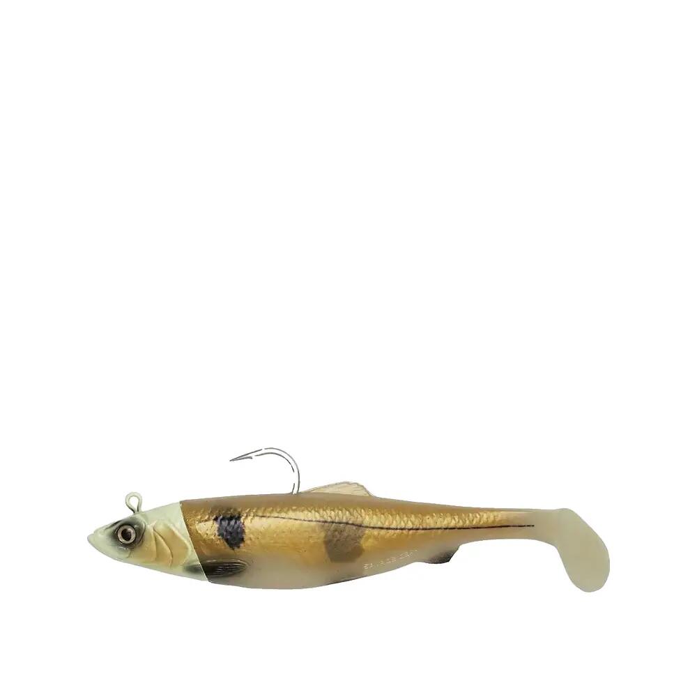 Appât souple Savage Gear 4D Herring Big Shad Glow Kabeljauw 5/8