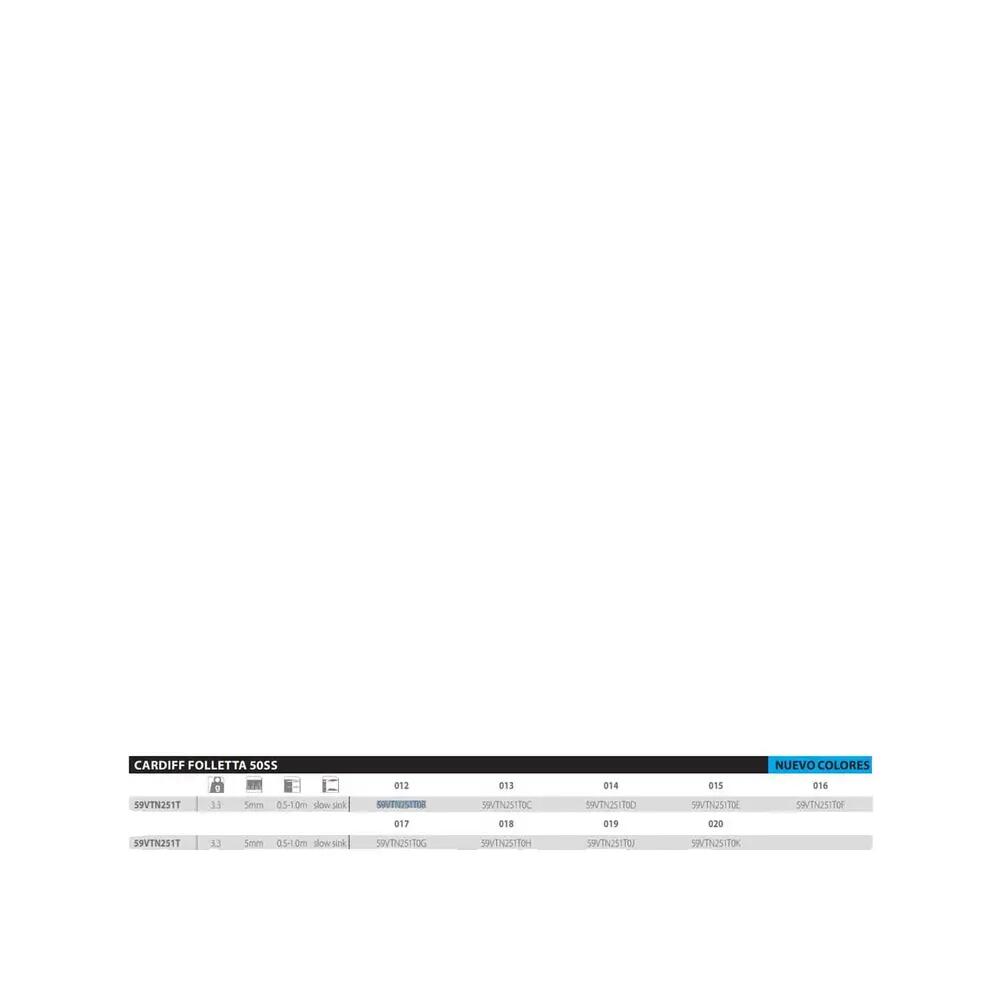 Shimano Cardiff Folletta Minnow Or 3/3
