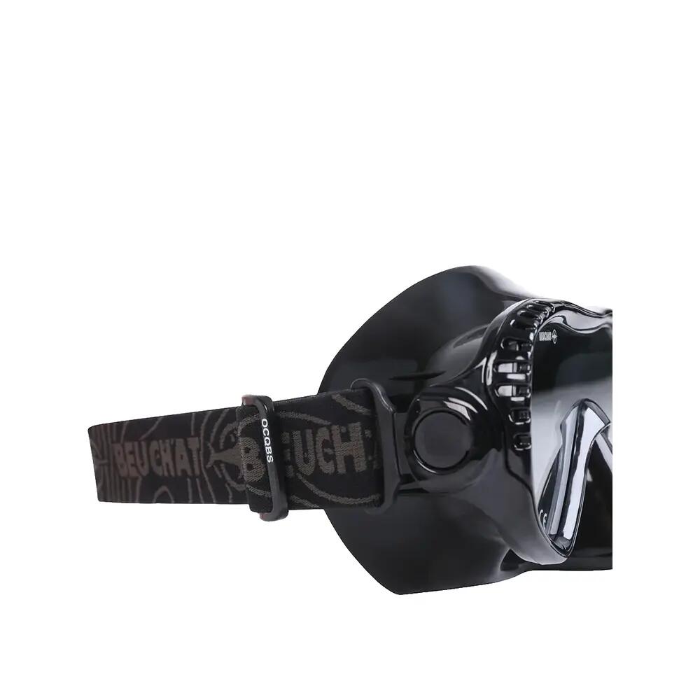 Maschera subacquea Beuchat Oceo Nero Trasparente 3/4