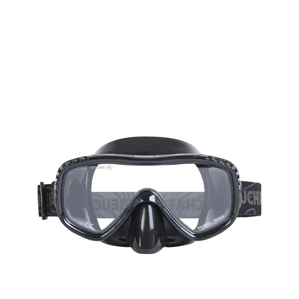 Maschera subacquea Beuchat Oceo Nero Trasparente 2/4