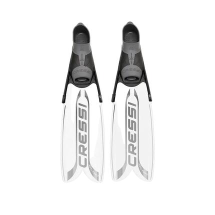 Palmes Cressi Gara Turbo Flex Weiß