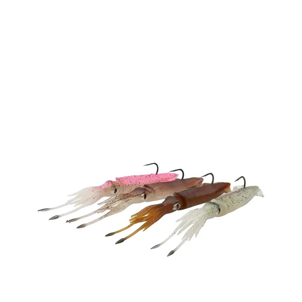 Appât souple Savage Gear 3D TPE Swim Squid Multicolore 2/10