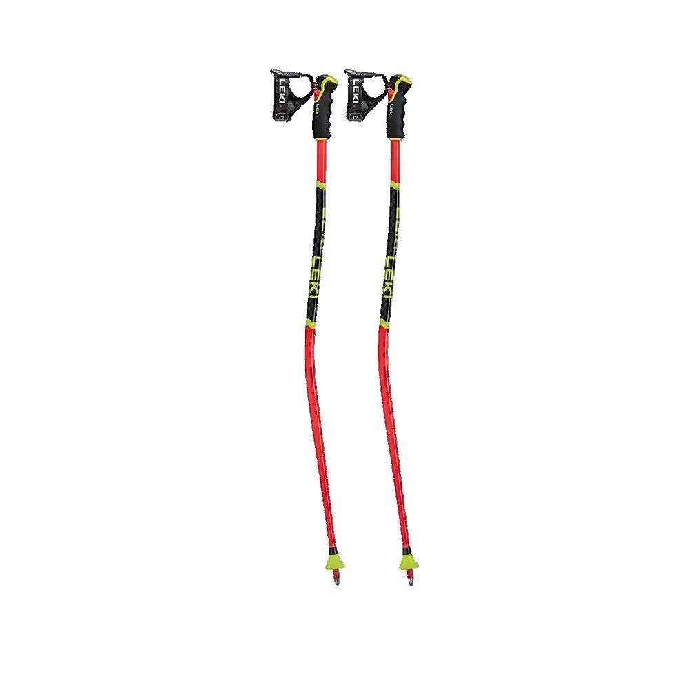 Bâtons de ski Leki WCR Lite GS 3D Czerwony/Czarny/Żółty Neon 2/3