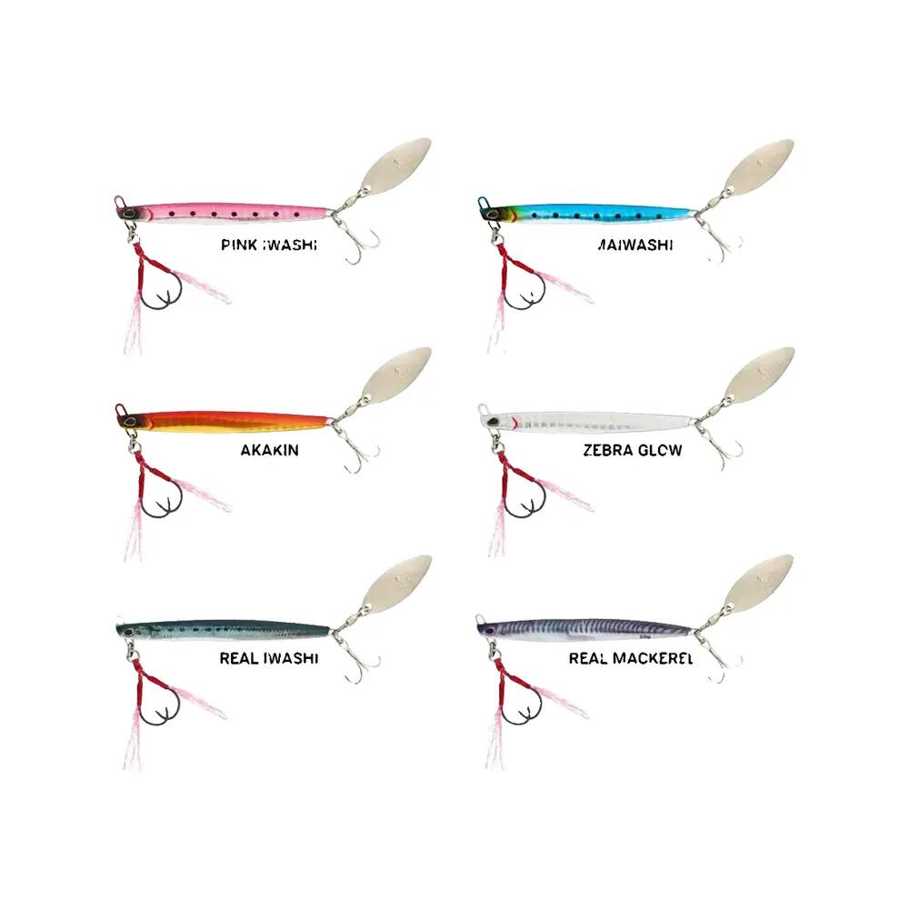 Jig de pesca Daiwa Samuraï Spin Or 2/4