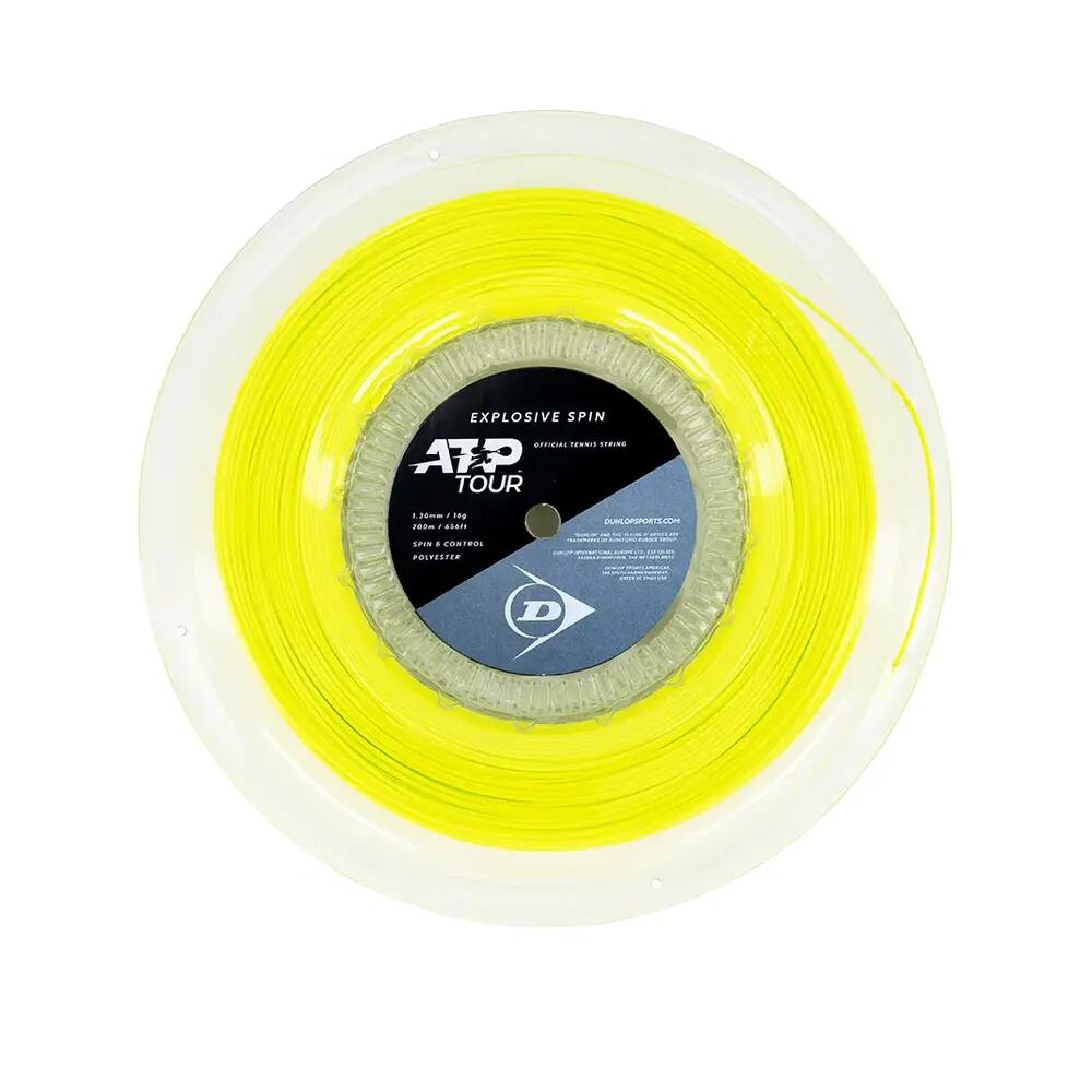 Dunlop S-Tech Explosive Spin 16G Tennis Racket Yellow 1/2