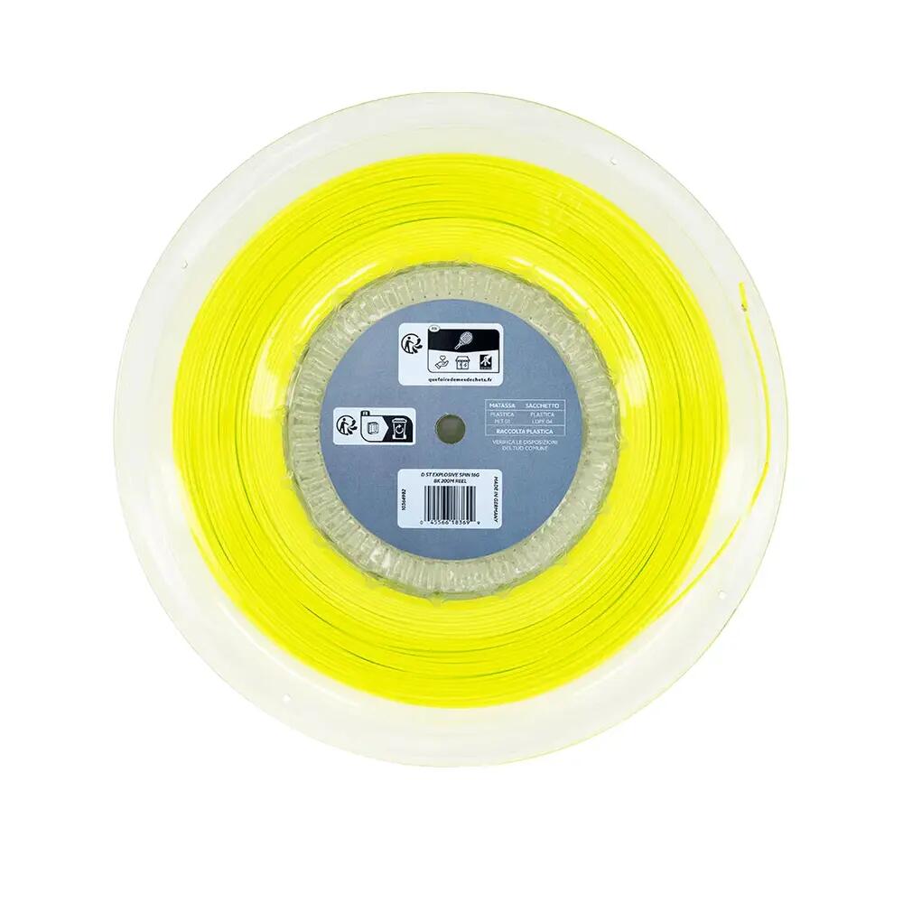 Dunlop S-Tech Explosive Spin 16G Tennis Racket Yellow 2/2