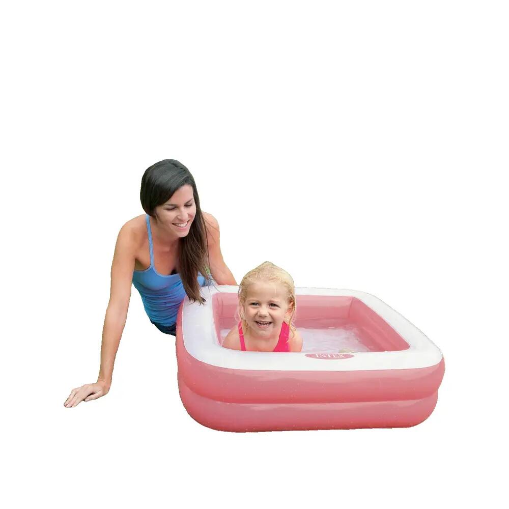 Aufblasbares Schwimmbecken Intex 57100 Rosa 3/5
