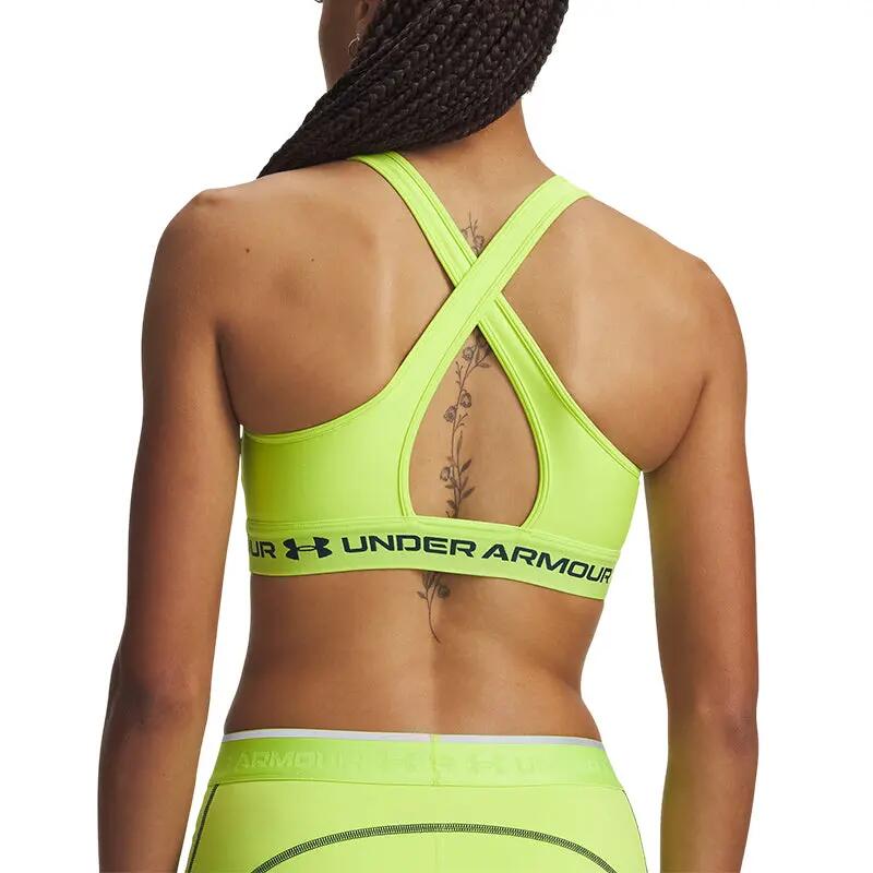 Soutien Desportivo Under Armour Crossback Mid para Mulher 3/4