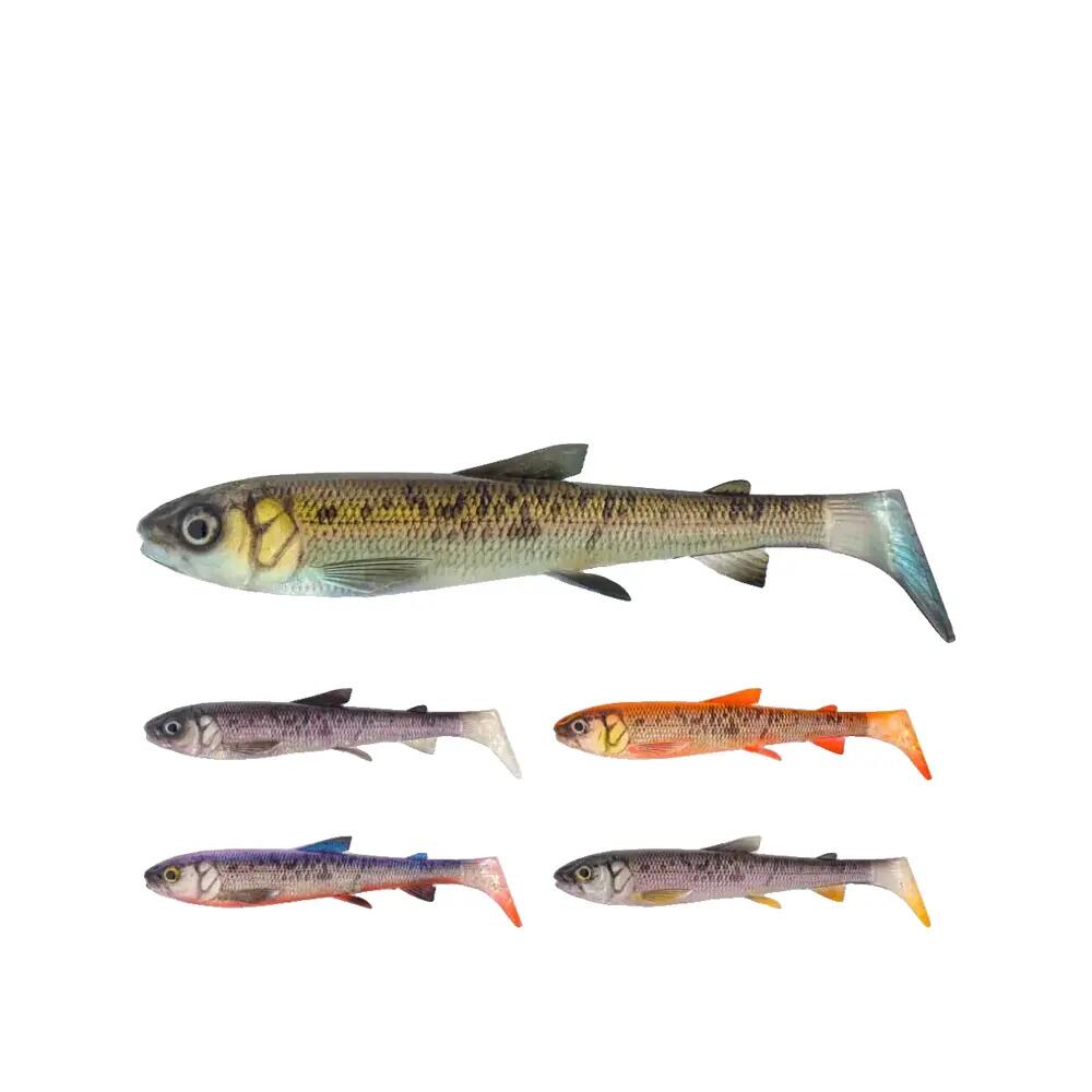 Appât souple Savage Gear 3D Whitefish Shad Violet 2/3