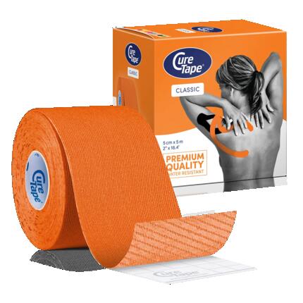 CureTape Classic rosa – kinesiologie tape (kinesiotape)