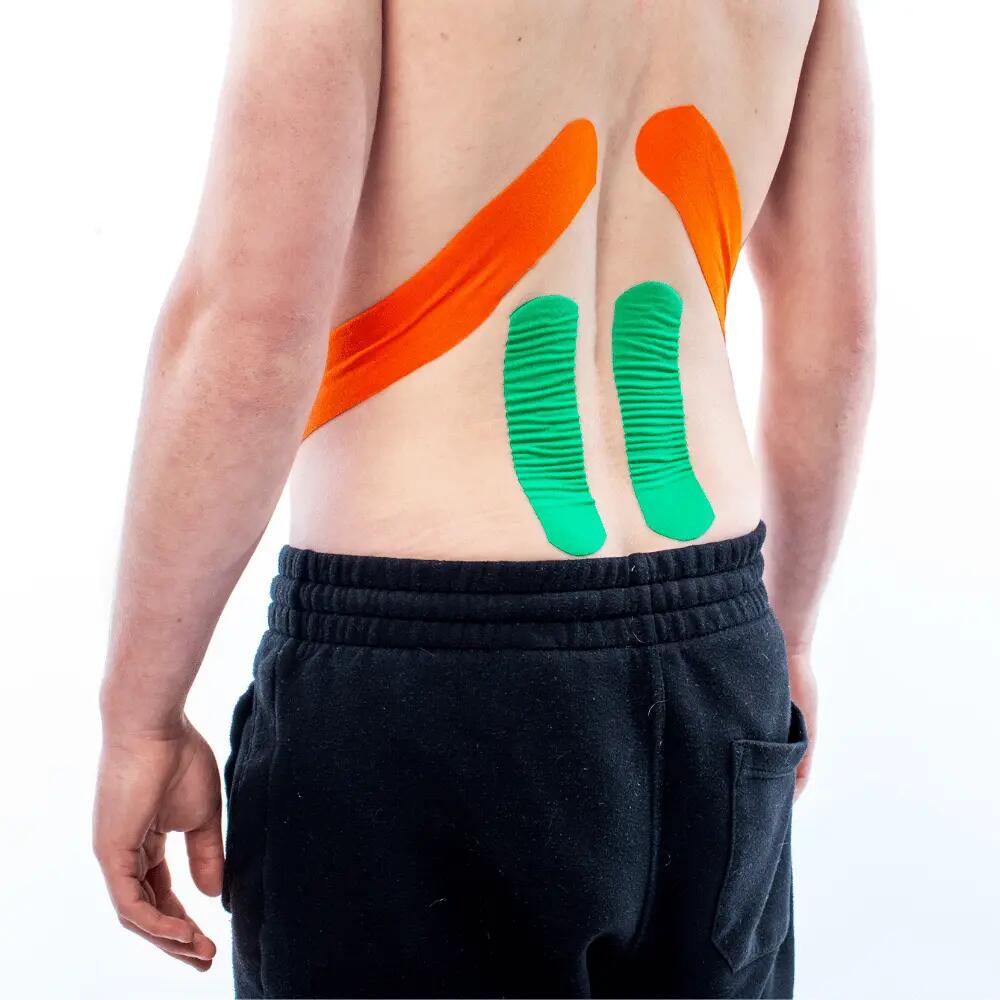 CureTape Classic oranje - taśma kinezjologiczna (kinesiotape) 4/6
