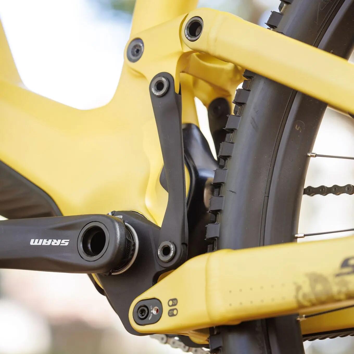 Reconditionné VTT Tout-Suspendu Scott Ransom 920 Sram 12V 29'' Jaune - Très Bon 4/6