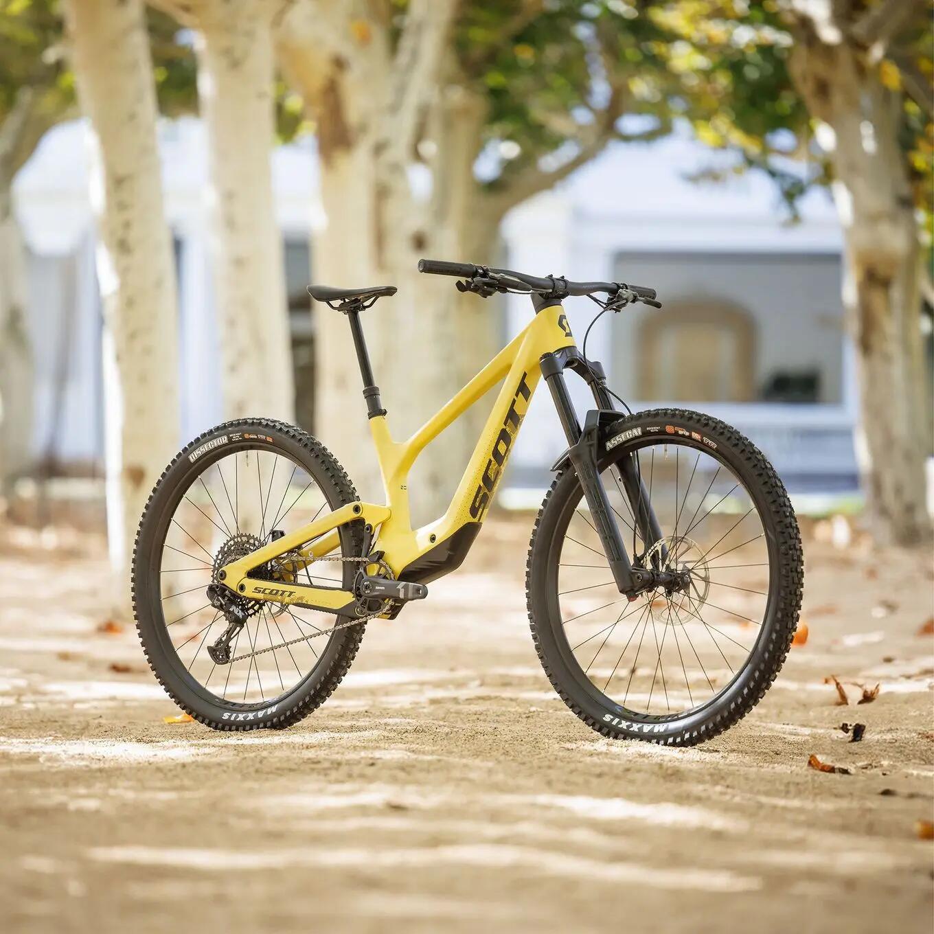 Reconditionné VTT Tout-Suspendu Scott Ransom 920 Sram 12V 29'' Jaune - Très Bon 2/6