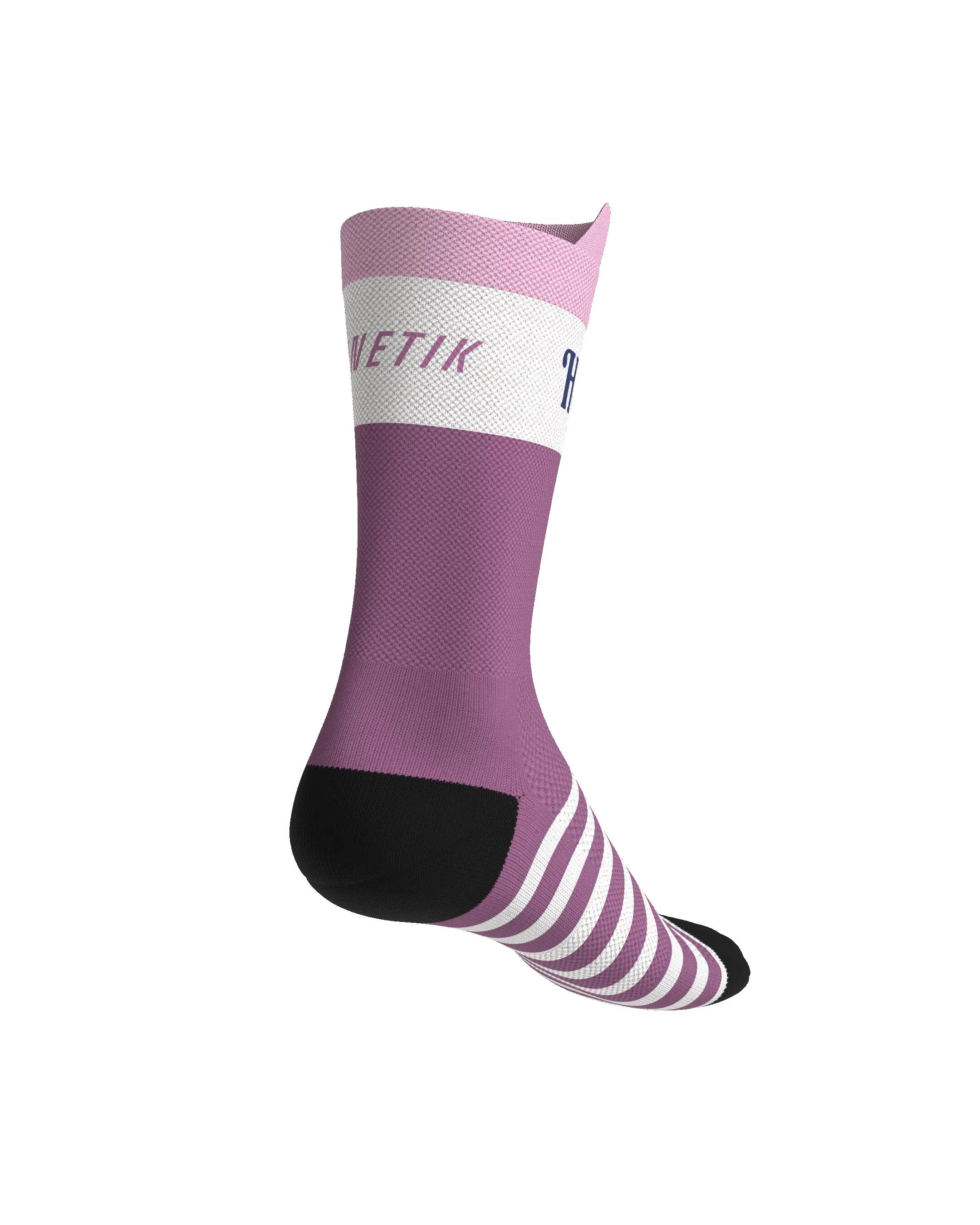 CHAUSSETTE DE TRAIL RUNNING FULLKROSS HENAFF PINK 3/7