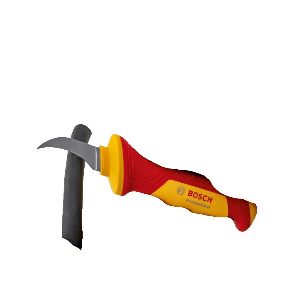 Coltello spelafili Bosch VDE isolato S2 acciaio 5/6