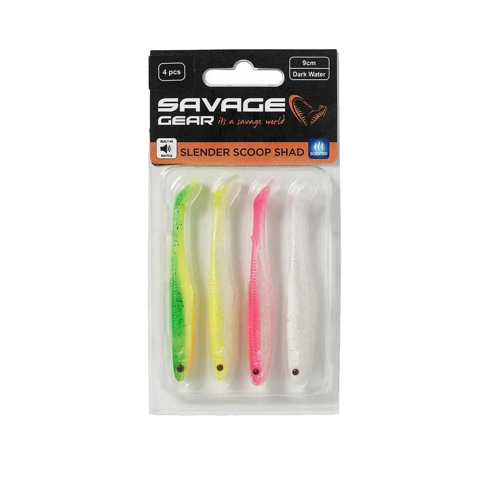 Appât souple Savage Gear Slender Scoop Shad Multicolore 5/5