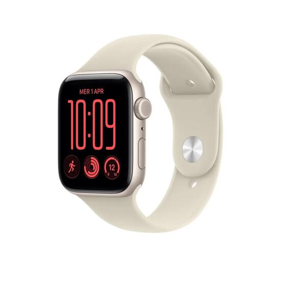 Montre connectée Apple SE 3 Aluminium Starlight