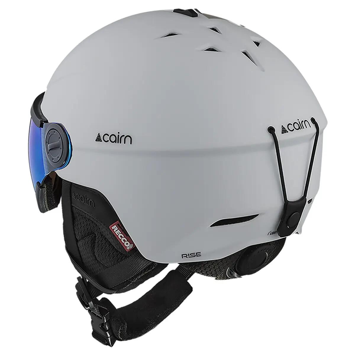 Casque de ski à visière - Rise II - Blanc 2/3