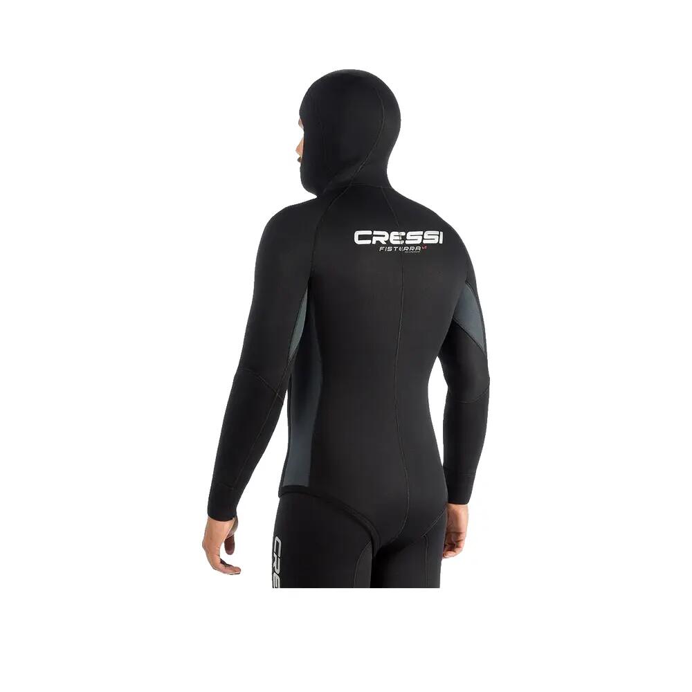 Kurtka nurkowa Cressi Fisterra LC 9 mm Czarna 2/4