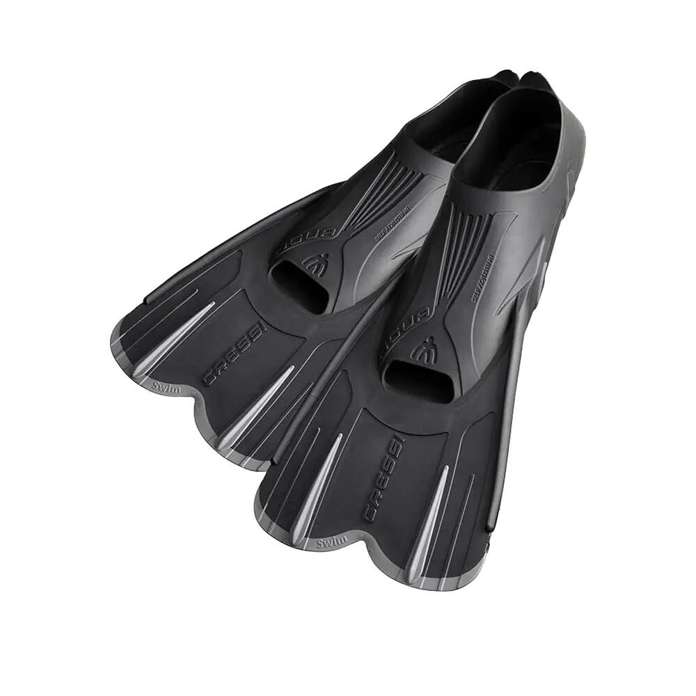 Palmes de natation Cressi Agua Short Preta/Cinza 6/8
