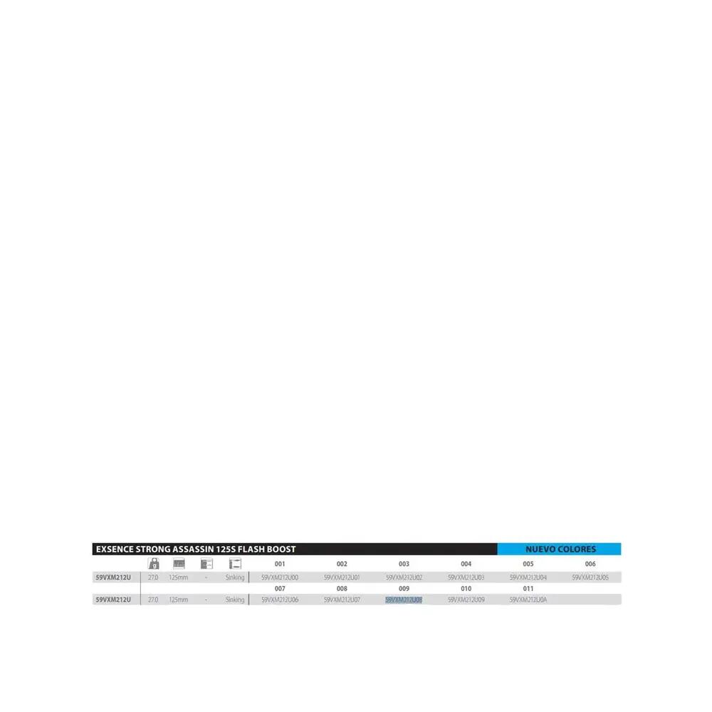 Appât de pêche Shimano Exsence Strong Ass AR-C Minnow Multicolore 3/5