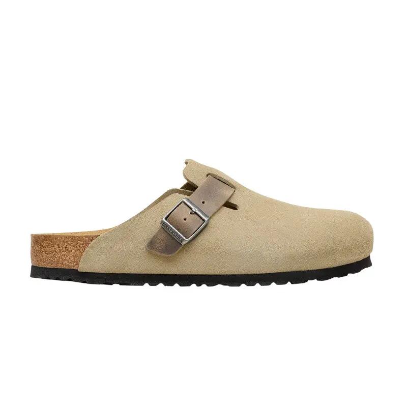 Zuecos Birkenstock Boston de Ante para Hombre 2/7