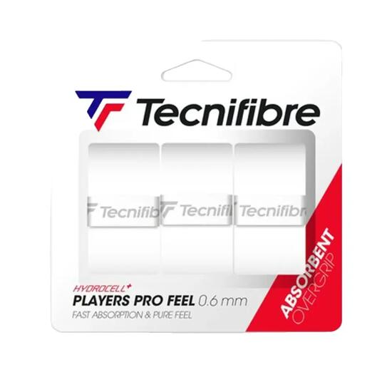 Overgrip da tennis Tecnifibre Players Profeel Bianco