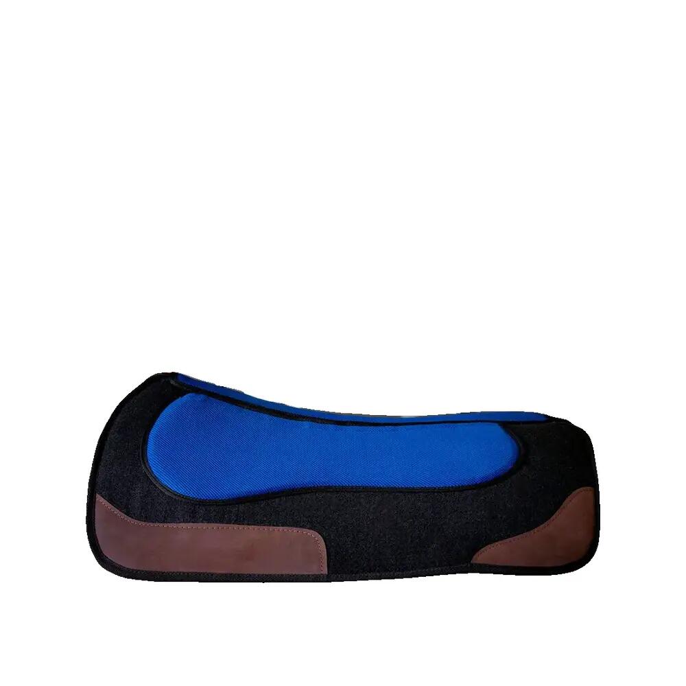 Tapis de selle Westride Western Pro Noir/Bleu 3/3