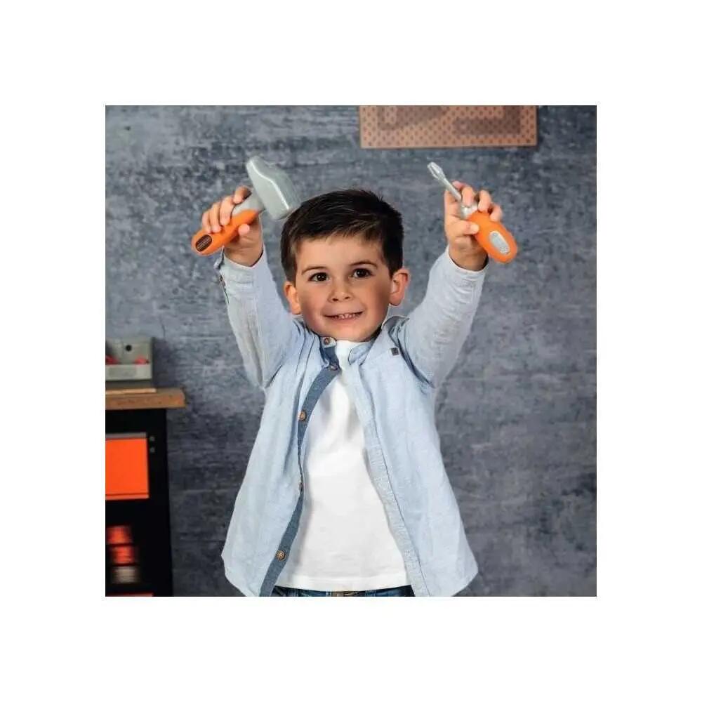 Caja de herramientas juguete SMOBY Black & Decker 6 herramientas 3/6
