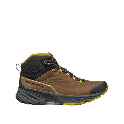 SCARPA Rush 2 Pro Mid GTX Wanderschuhe Braun/Gelb