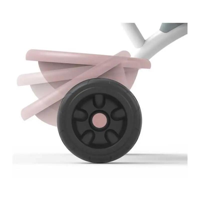 Tricycle Smoby Be Fun cadre métal beige et rose 6/6